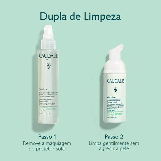 Kit Duo de Limpeza Caudalie Vinoclean